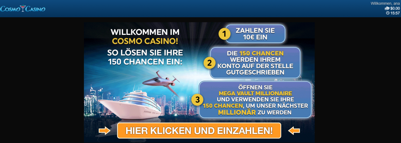 cosmo casino erfahrungen