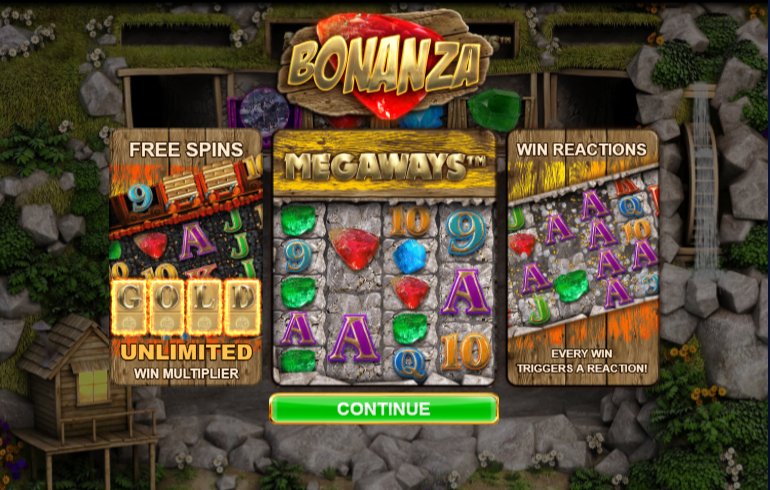 bonanza slot features