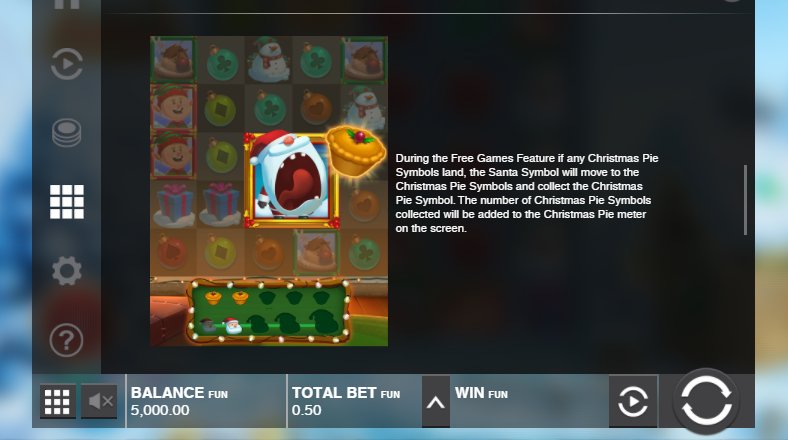 free games feature at fat santa slot