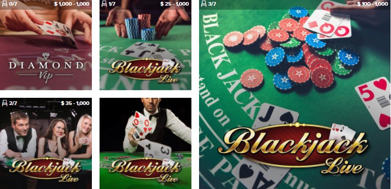 live dealer casino games in ahtigames casino