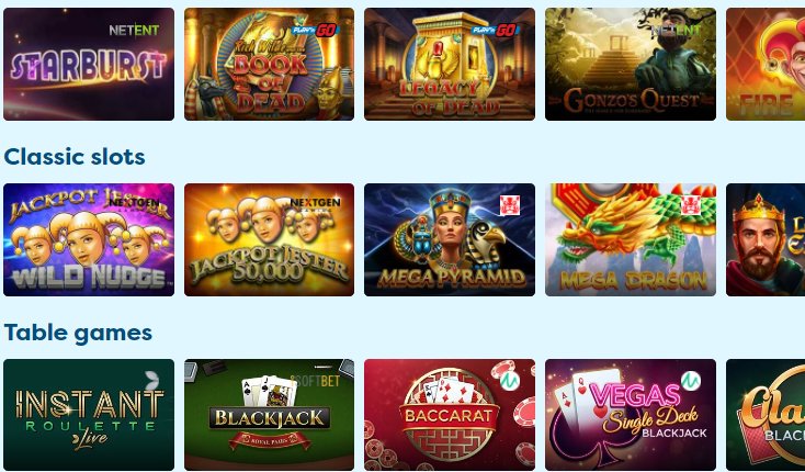 video slots at playfrank