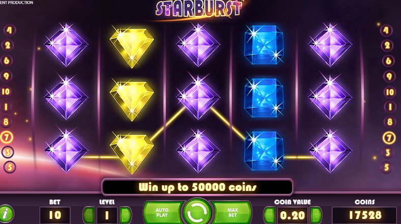 check starburst game grid