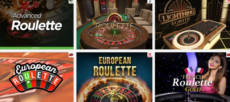 sloty provides a wide collection of live dealer games