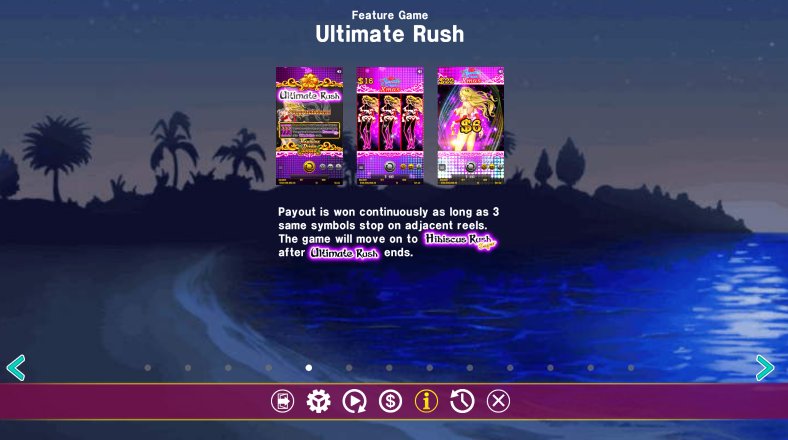 an ultimate rush option in hawaiian dream xmas