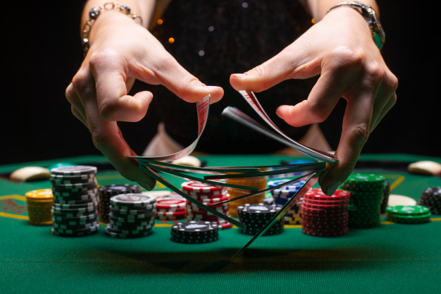 Gambling Games with Cards in a Live Casino