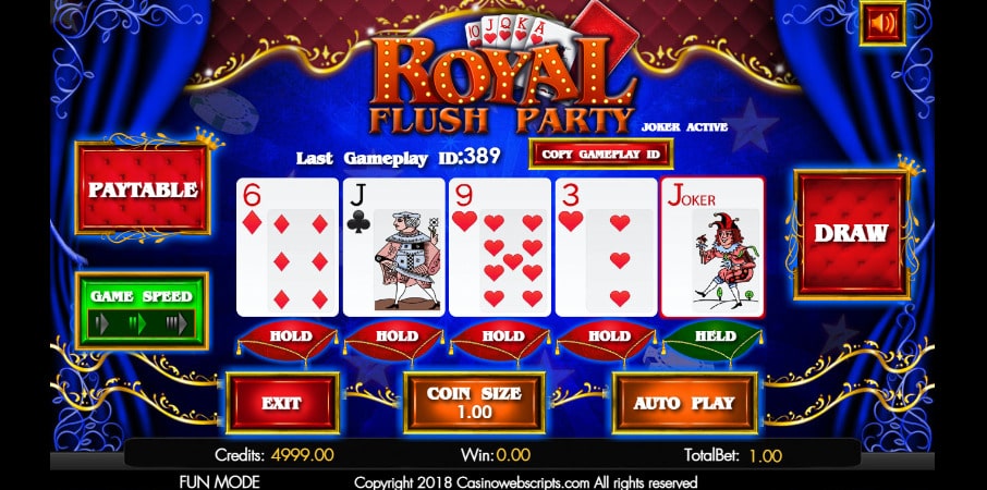 Video Poker Online Games