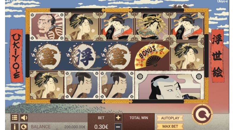 Ukiyo-e Video Slot Gameplay to check