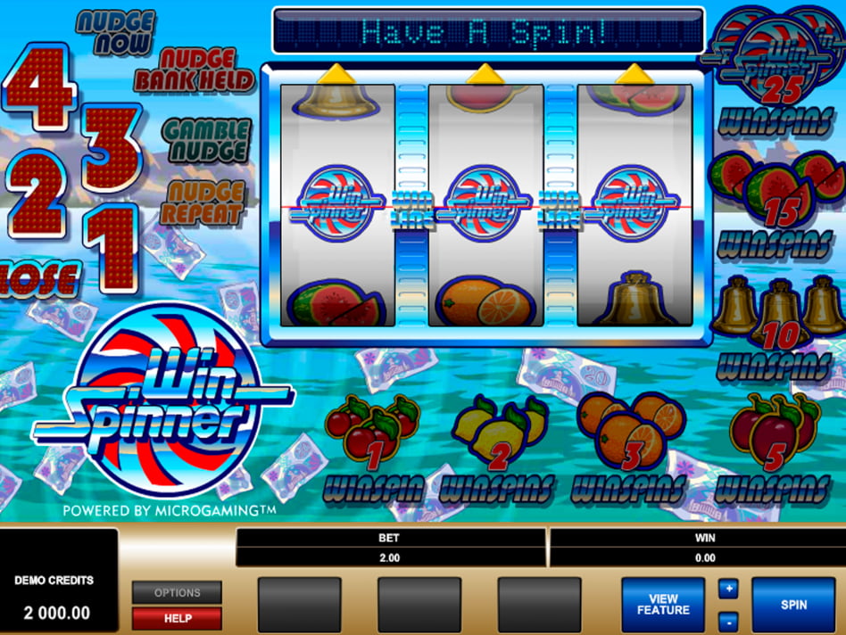 win spinner microgaming