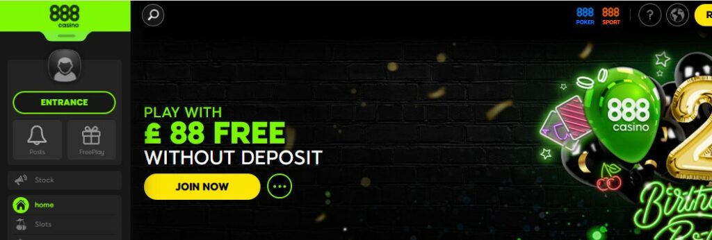 888 casino welcome bonus