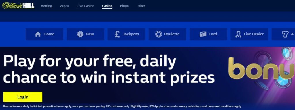 william hill sign up