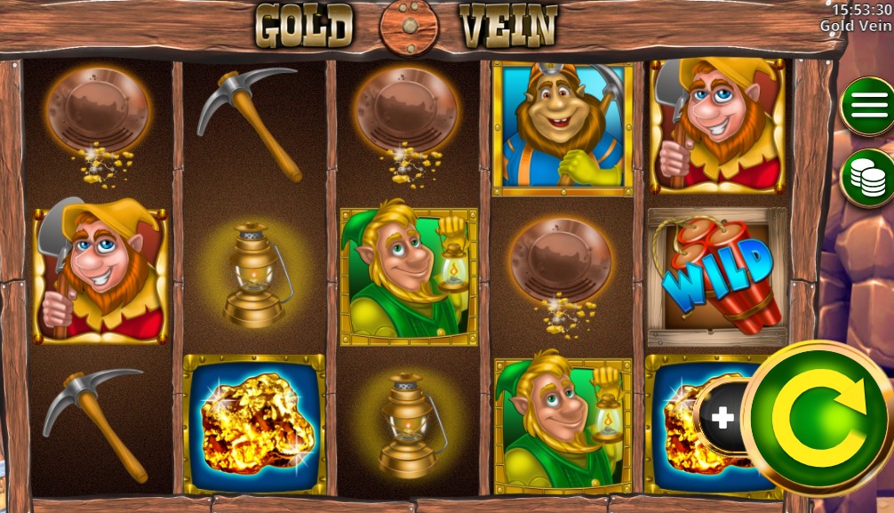 play gold vein for free or real money