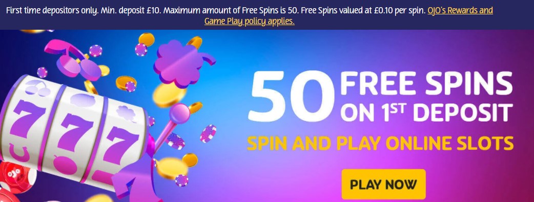 check out a welcome offer from Playojo casino site